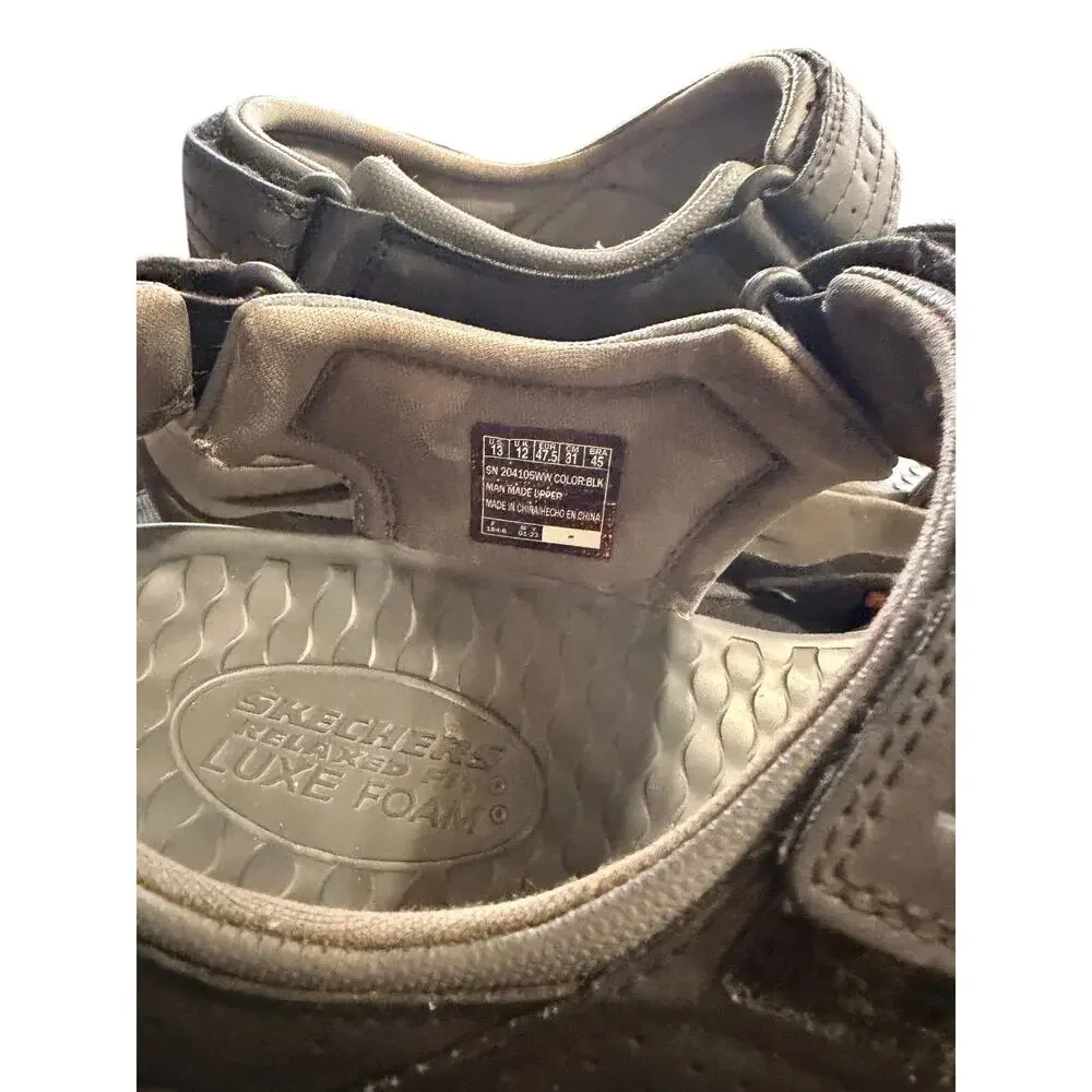Skechers Men's Tresmen Garo Sandals Size 13 slip on